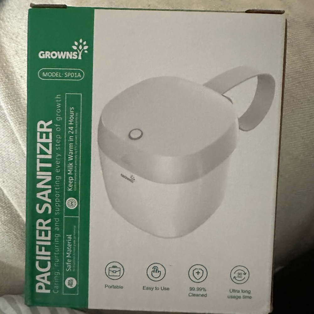 Pacifier sterilizer